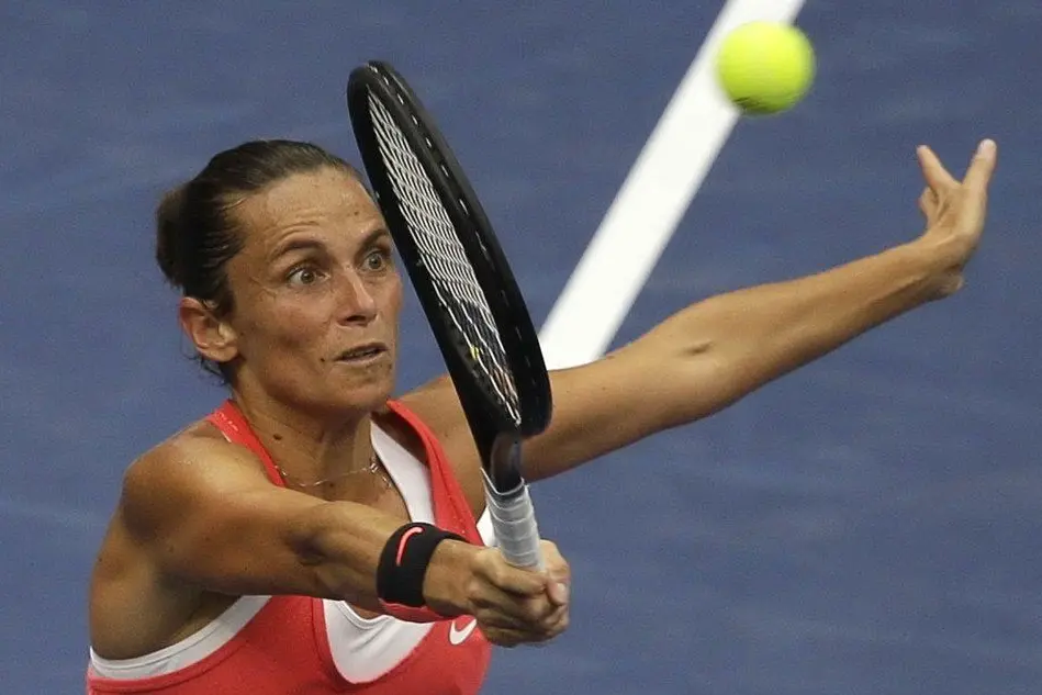 L'azzurra Roberta Vinci, numero 6 nel tabellone di singolare femminile