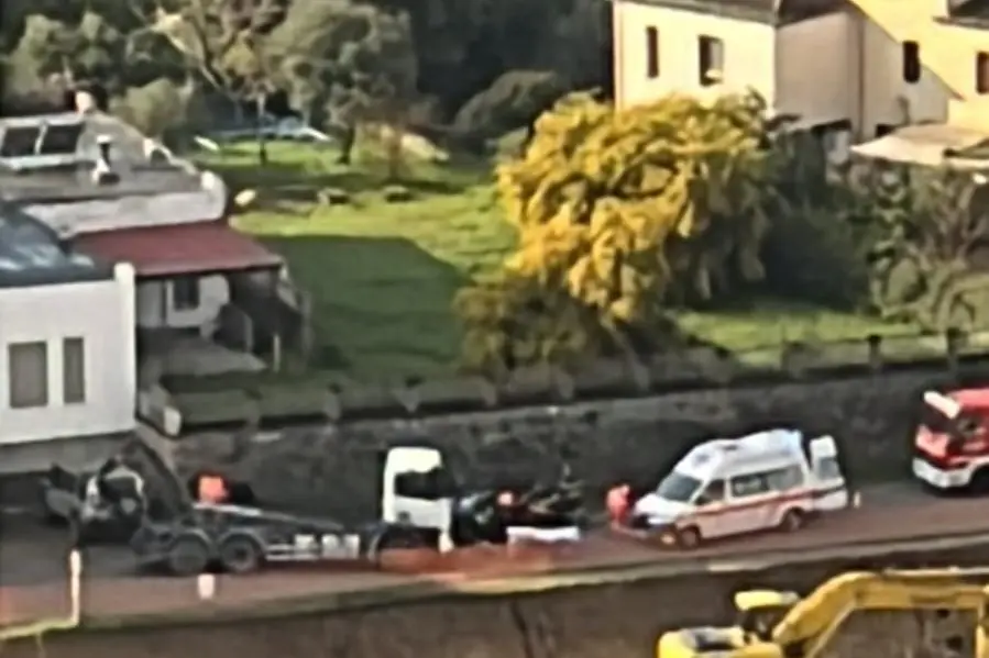 L'incidente in via Lungomare