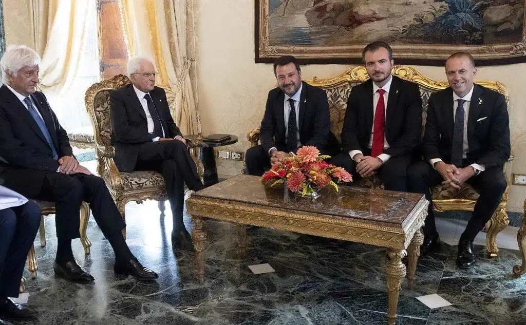 Salvini, Romeo, Molinari dal Capo dello Stato