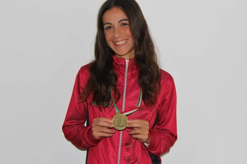 Raimonda Nieddu bronzo tra le F35 ai Tricolori di maratona (foto di Mattia Lasio)