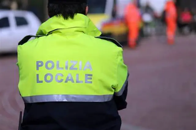 La polizia locale (Foto concessa)