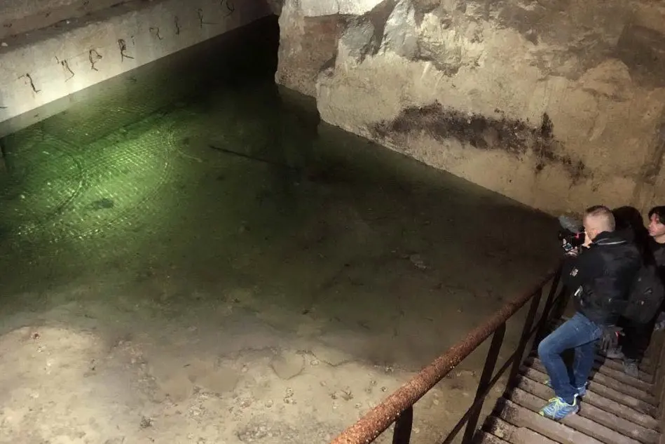 La cavità sotterraneo nello scatto di Marcello Polastri