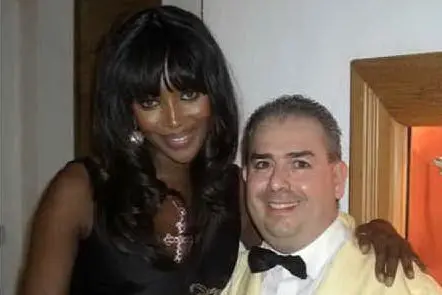 Cogoni con Naomi Campbell