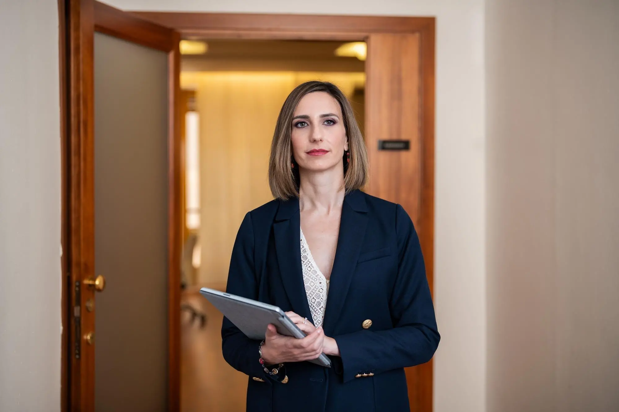 L'assessora Manca