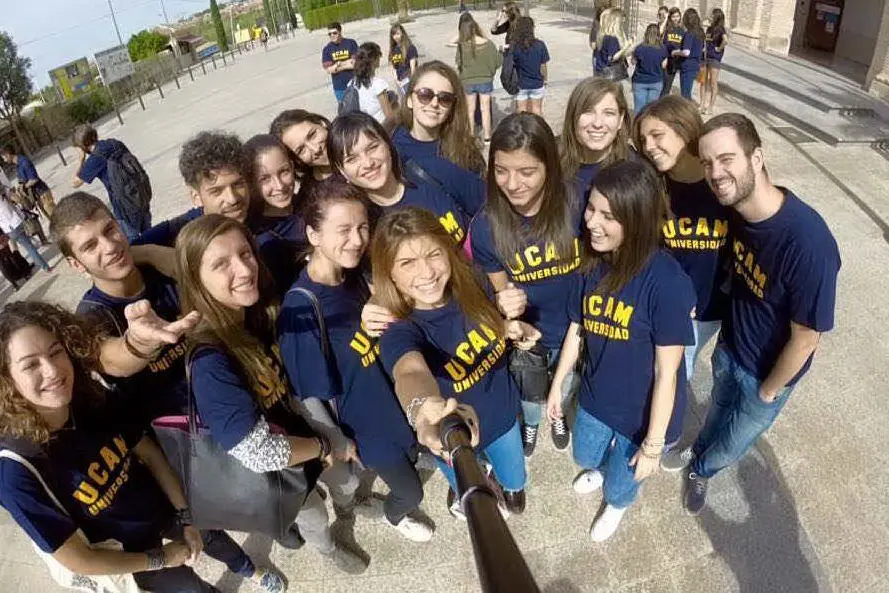 Studenti Erasmus dell'Università di Sassari