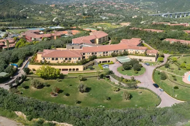 L'ex Geovillage (foto Ansa)