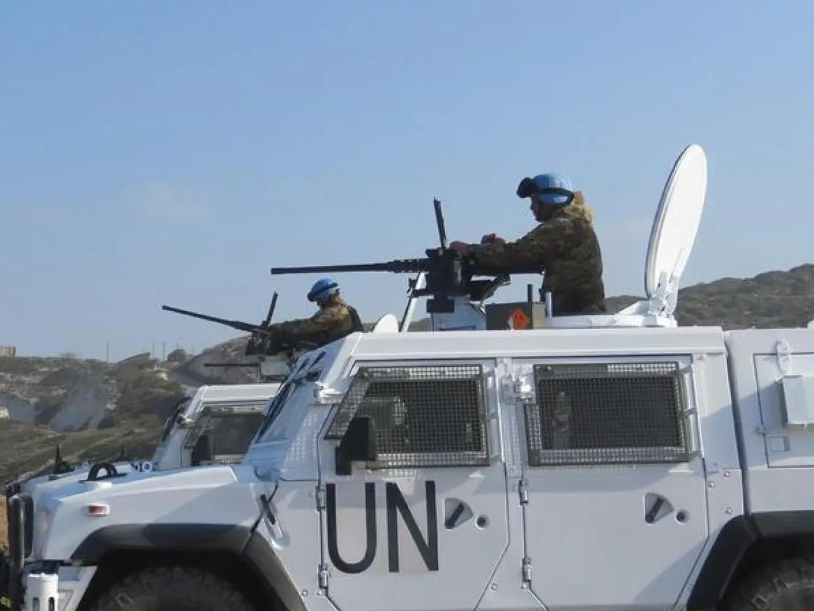 Un mezzo Unifil (Ansa-Esercito)