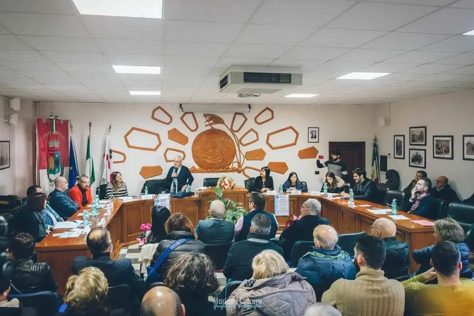 Un incontro dell'associazione Nino Carrus (foto L'Unione Sarda - Nachira)