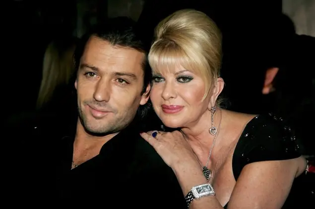 Rossano Rubicondi e Ivana Trump (Ansa)