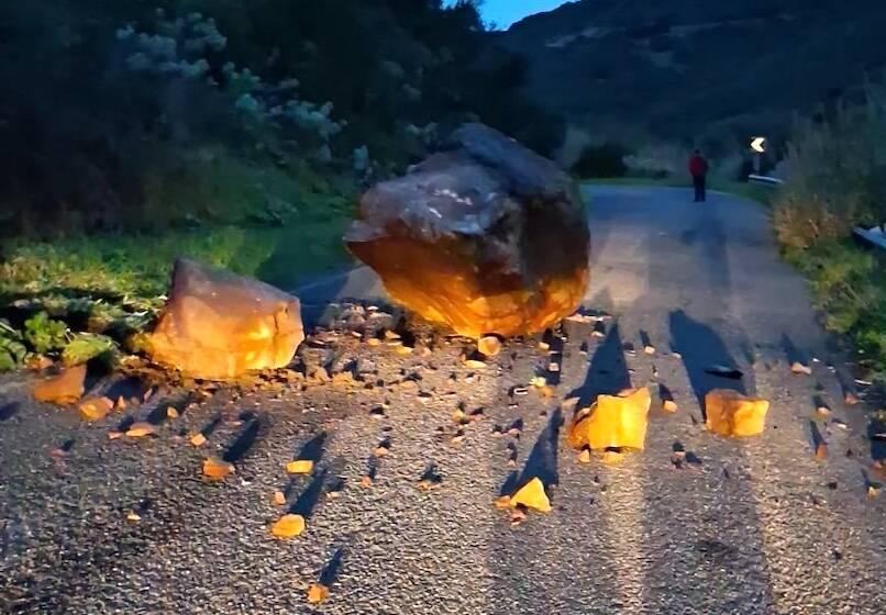 Turas, nuova frana dal costone roccioso