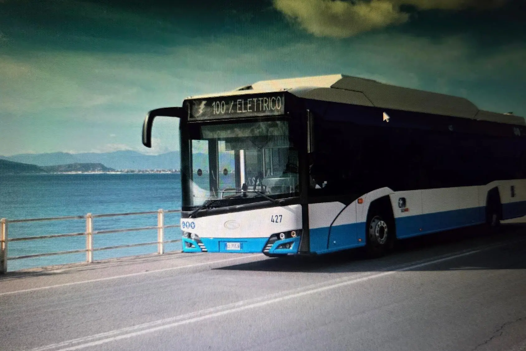 Un bus a Margine Rosso
