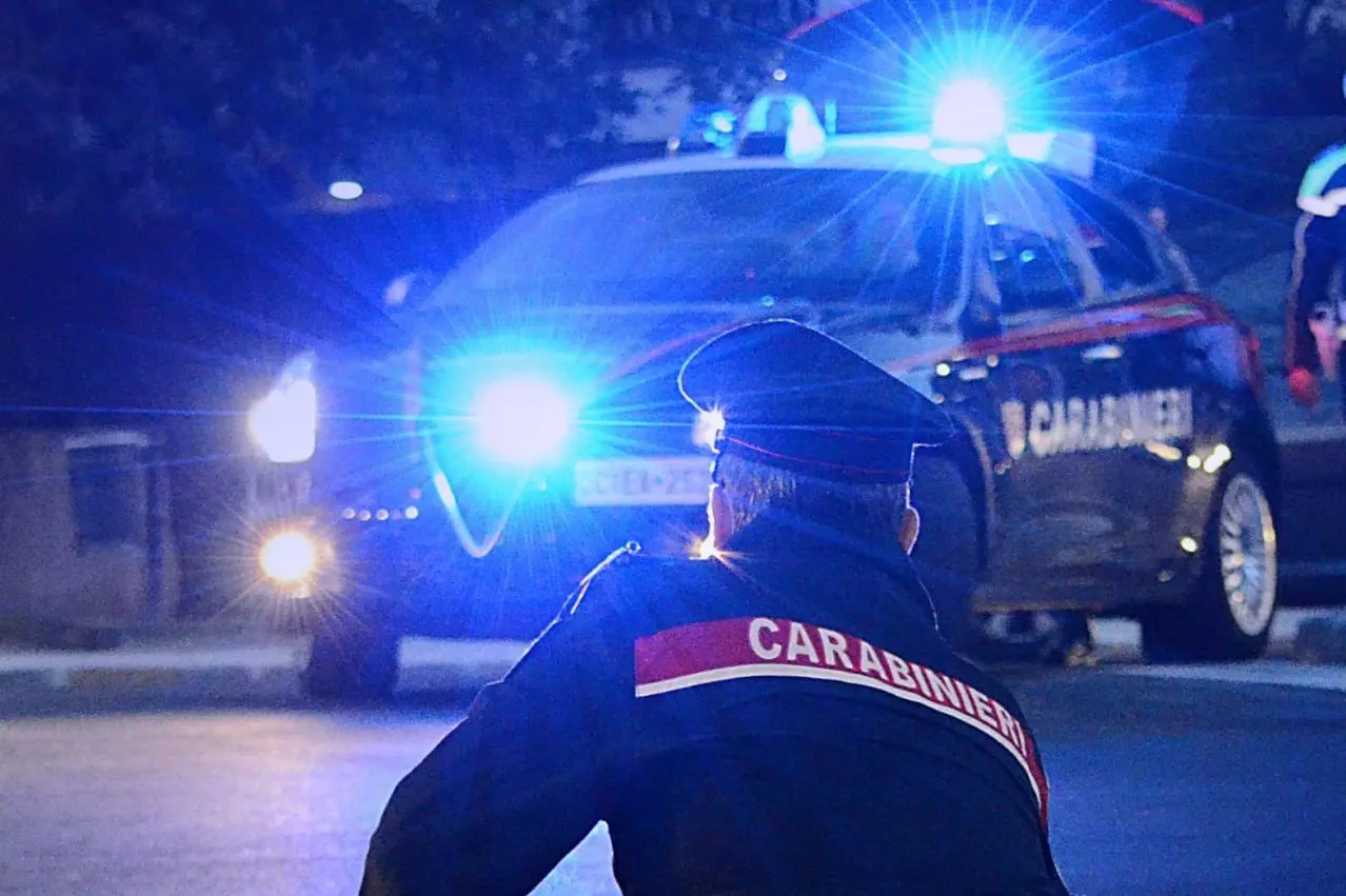 Rilievi dei carabinieri (Foto d'Archivio)