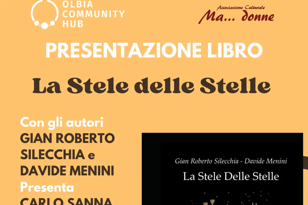 La locandina della presentazione de “La Stele delle Stelle”