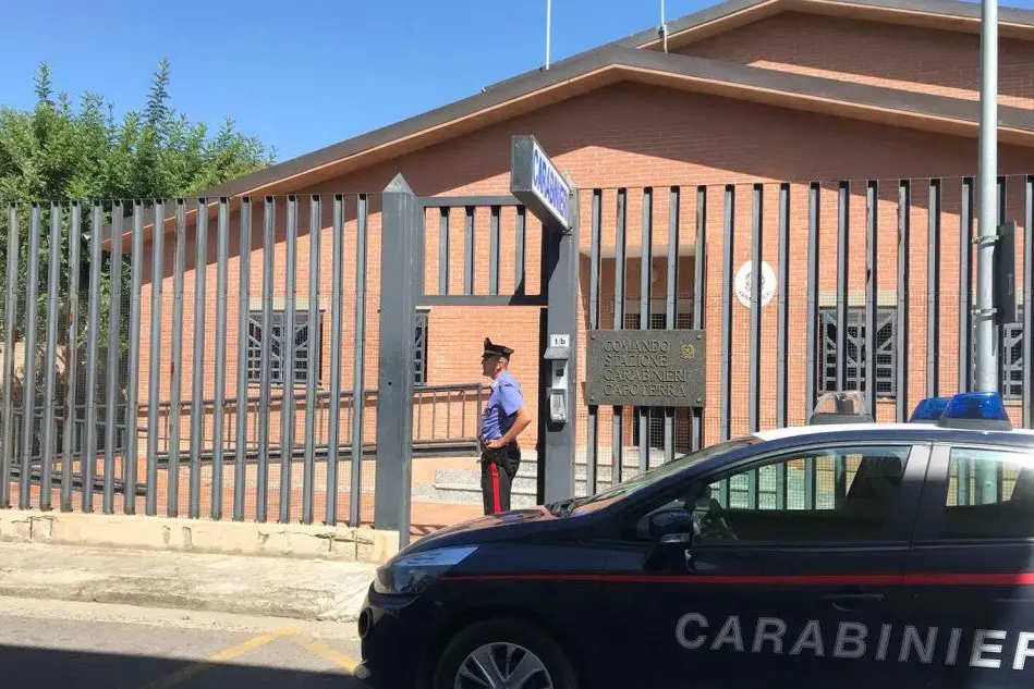 L'episodio di violenza è avvenuto a Capoterra (foto carabinieri di Cagliari)