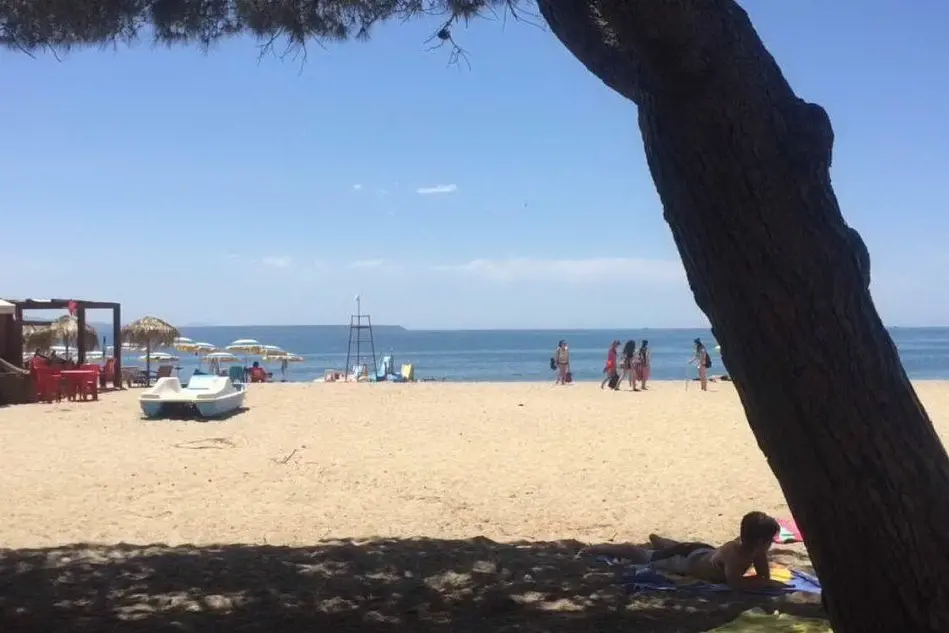 Una spiaggia