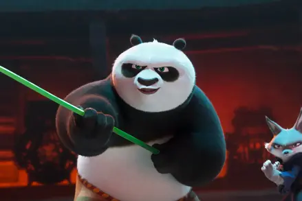 Kung Fu Panda 4 (foto da frame video)