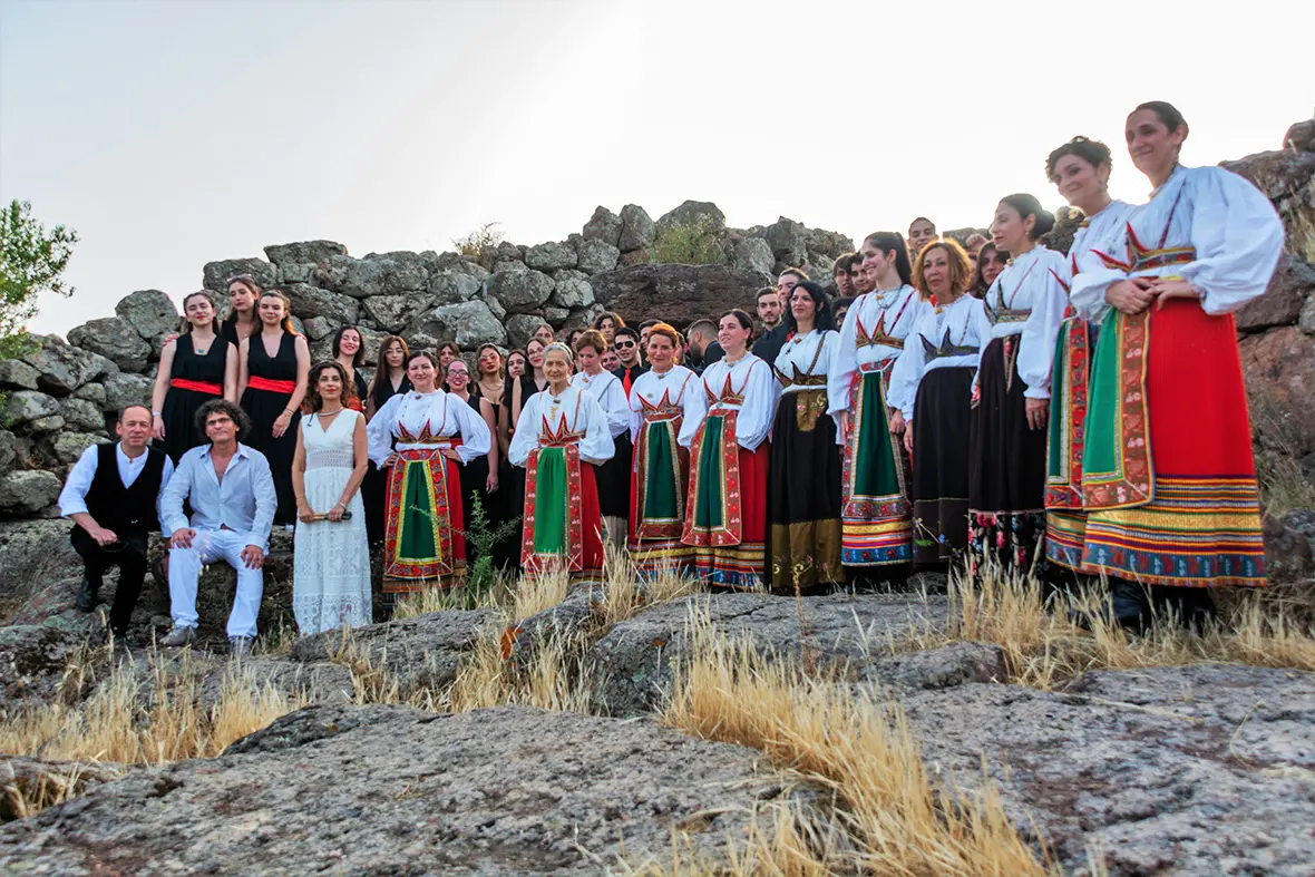 Il coro femminile Eufonia di Gavoi (foto concessa)