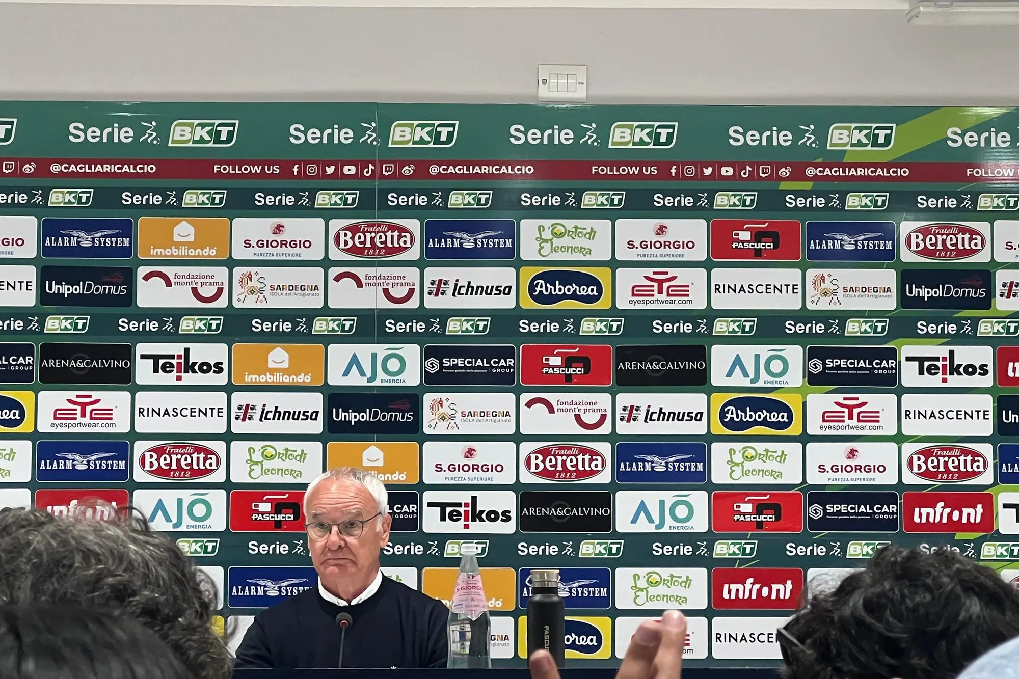 Claudio Ranieri in conferenza stampa  (Francesca Melis)
