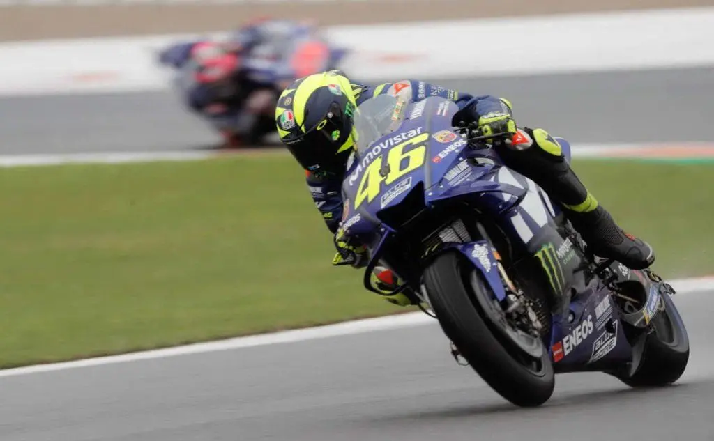 In sella alla Yamaha con il numero &quot;46&quot; (Ansa)