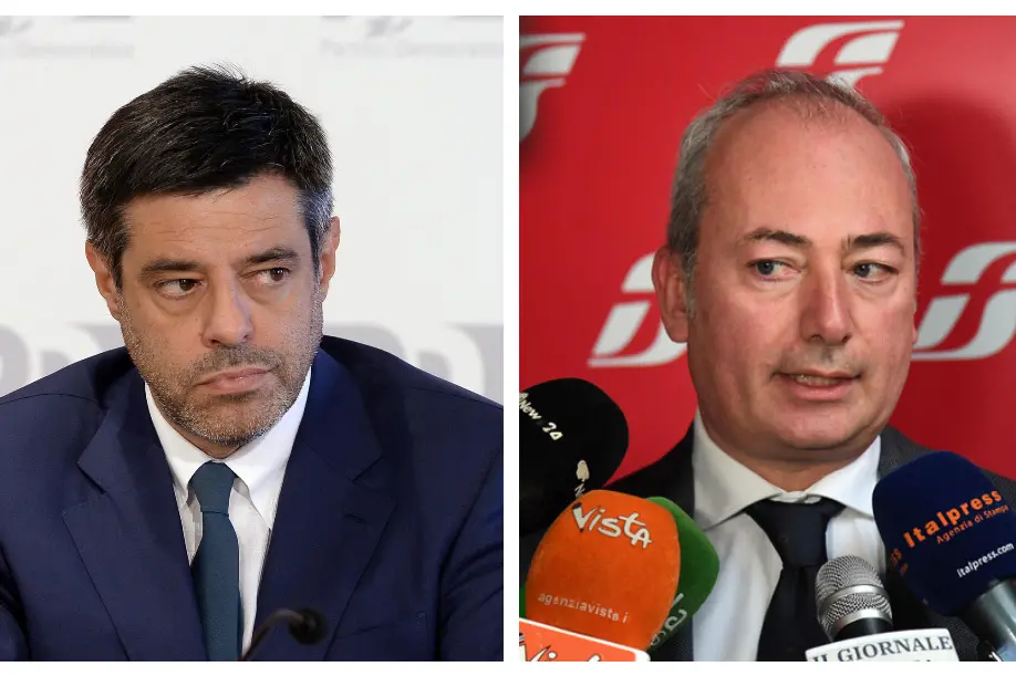 Marco Meloni and Andrea Ostellari (Ansa)