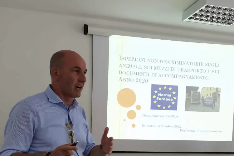 Andrea Sarria , presidente Ordine Veterinari Sassari Olbia-Tempio (foto concessa)