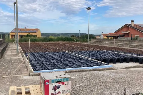 Campo da bocce a Uri (foto concessa)