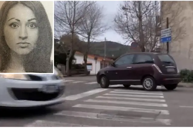 L'incrocio dove avvenne l'incidente e la vittima