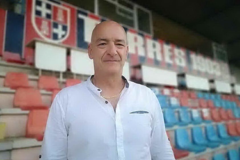 Marco Mariotti, allenatore della Torres (Archivio L'Unione Sarda)