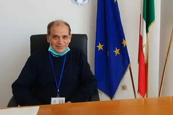 Il sindaco Anedda (Foto R.Serreli)