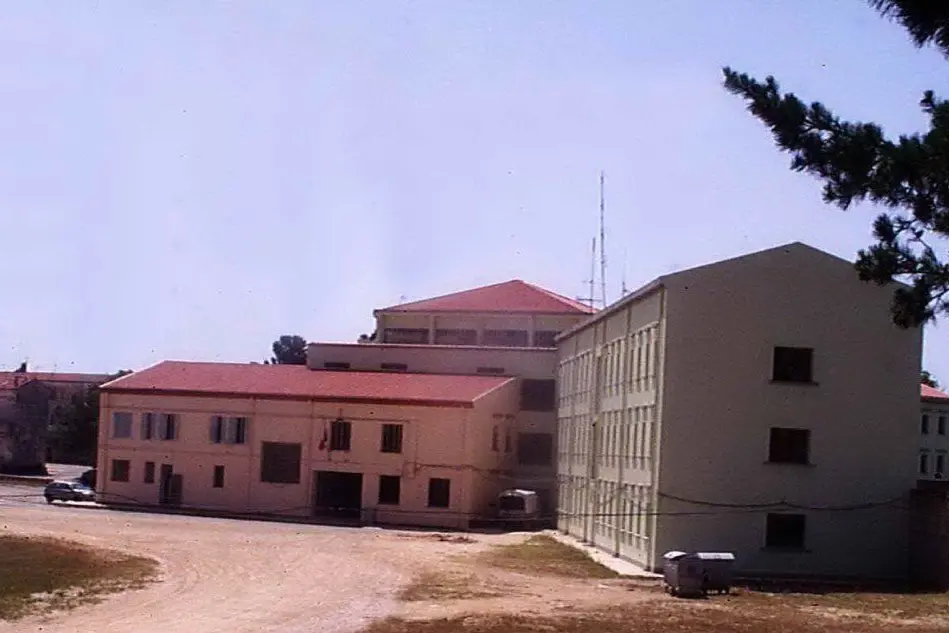 Il carcere di Mamone (Archivio L'Unione Sarda)