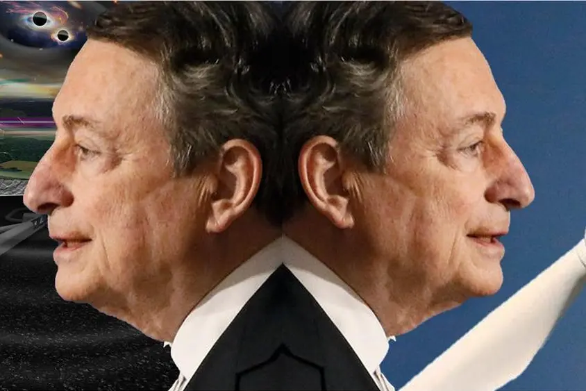 Mario Draghi (L'Unione Sarda)