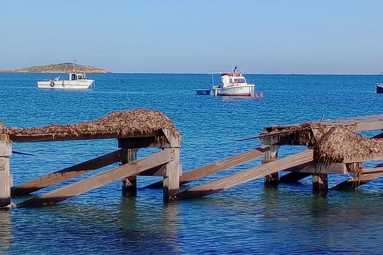 Il molo (foto concessa)