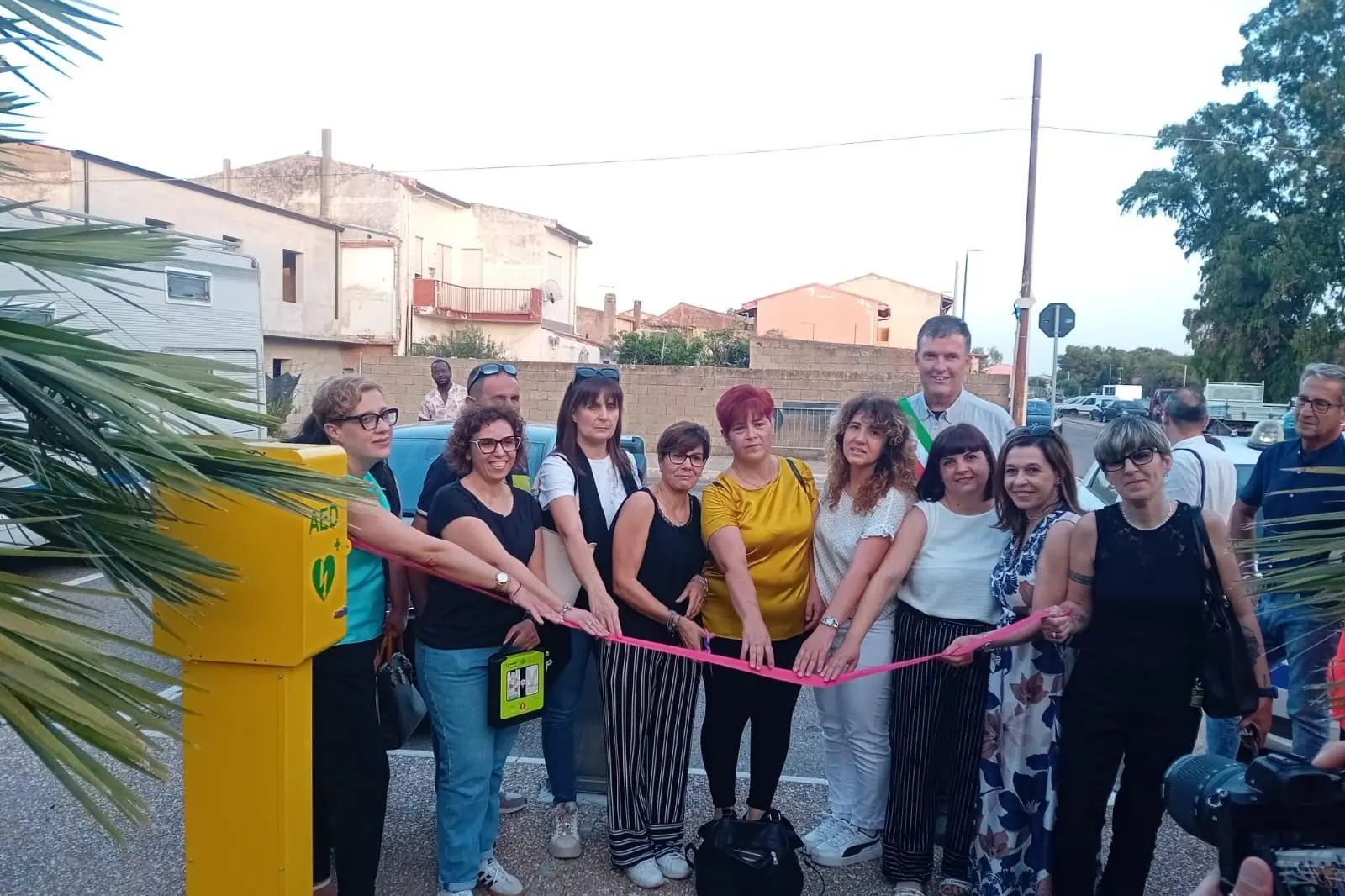 La cerimonia (Foto concessa)