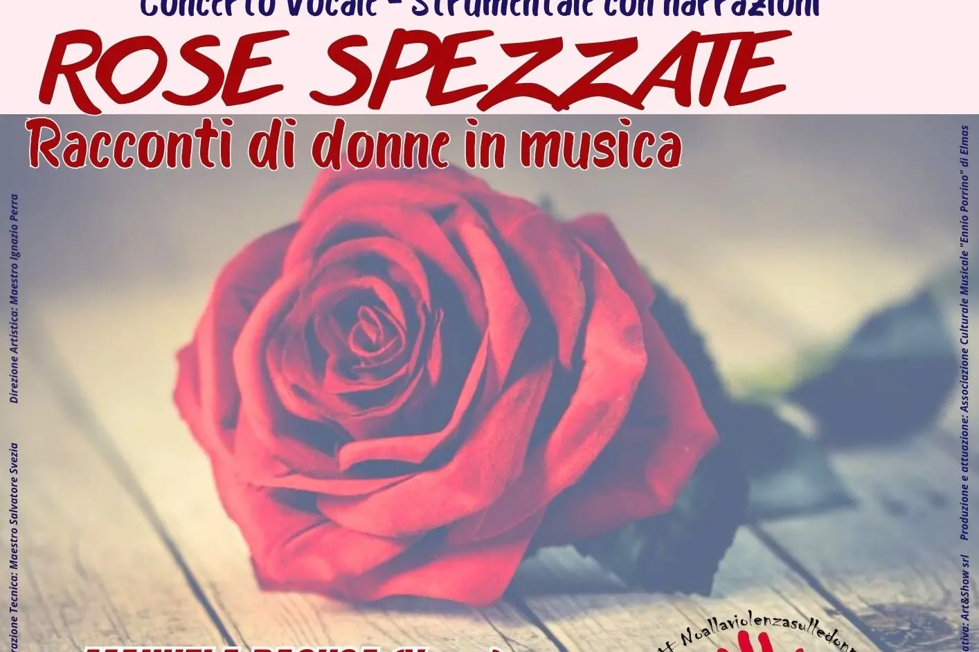 La locandina dell'evento a Monserrato