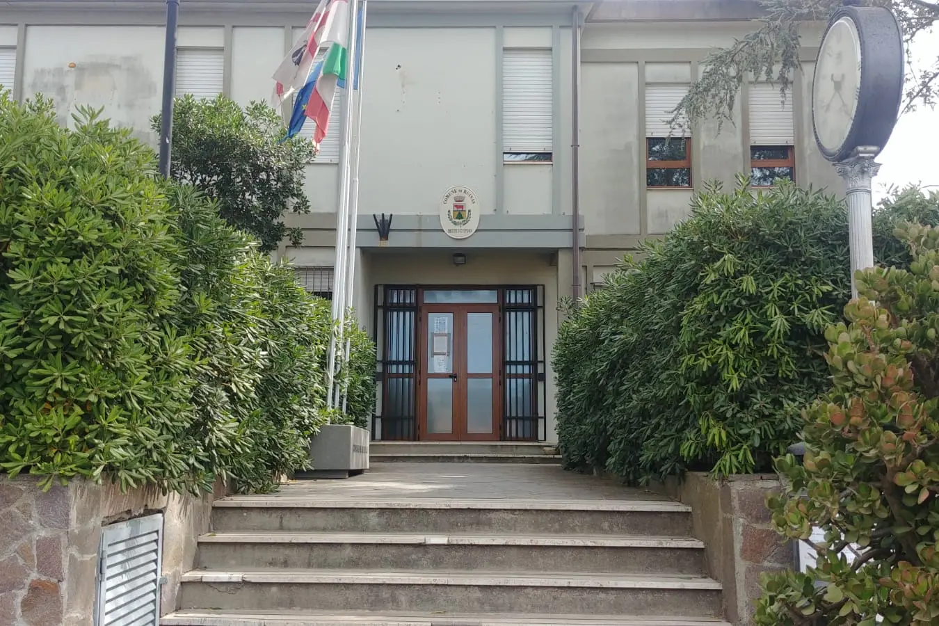 Il municipio di Ruinas (foto di Giacomo Pala)