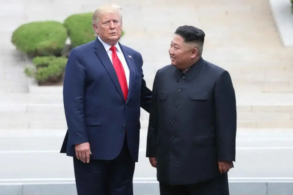 Donald Trump e Kim Jong-un (Ansa)