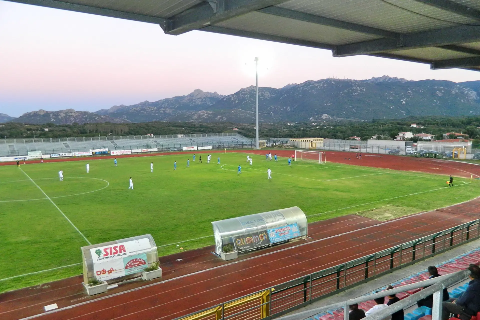 Lo stadio Manconi di Tempio