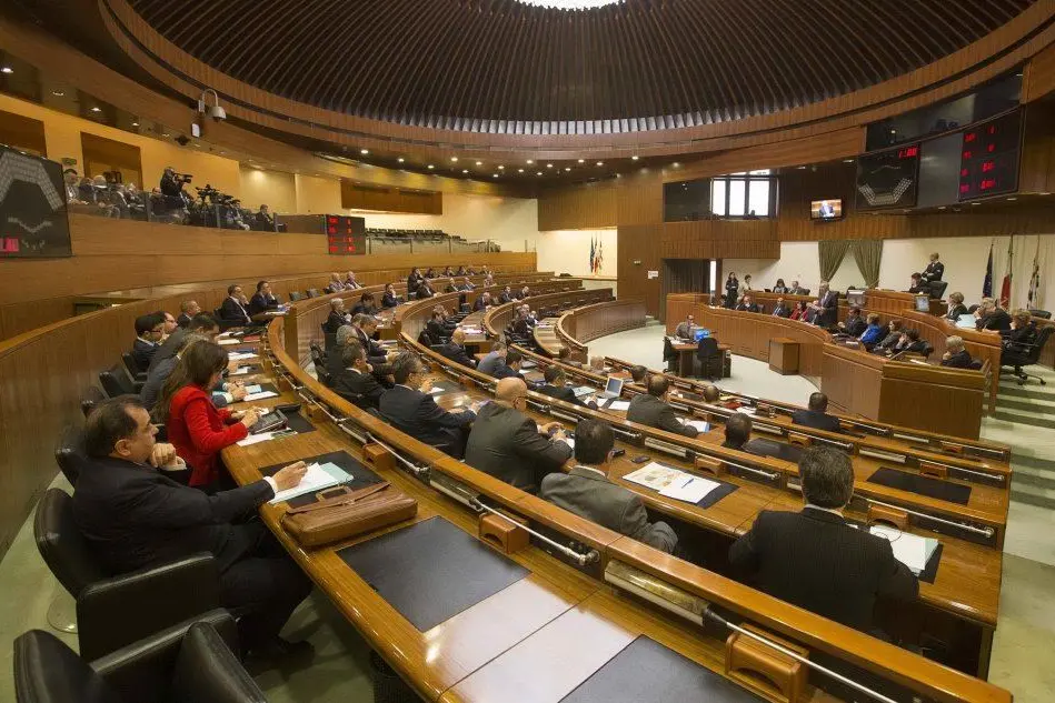 Panoramica del Consiglio regionale