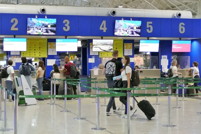 Aeroporto di Cagliari (archivio L'Unione Sarda)