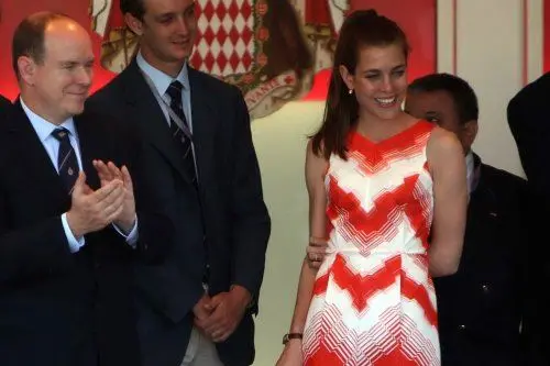 Charlotte Casiraghi al Gran Premio di Montecarlo