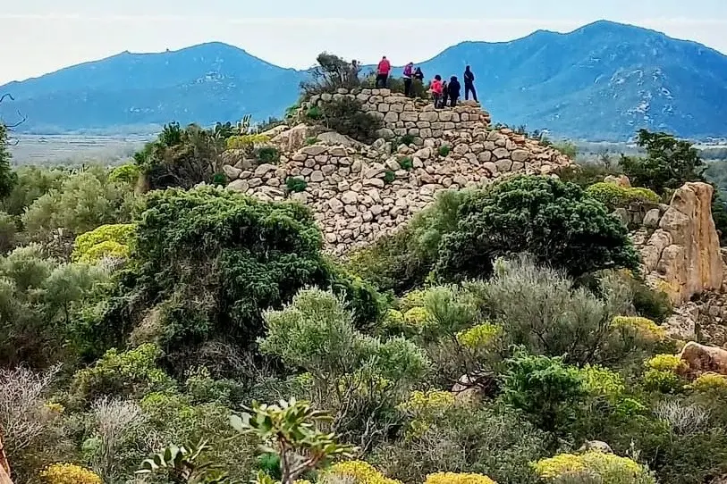 Il nuraghe Su tzippiri (foto Agus)