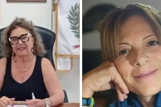 La sindaca di Stintino e l'assessora dimissionaria (foto concessa)