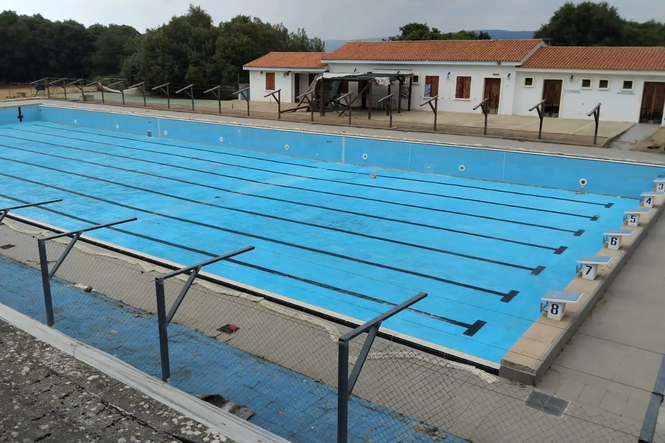 Nuoro. La piscina di Farcana