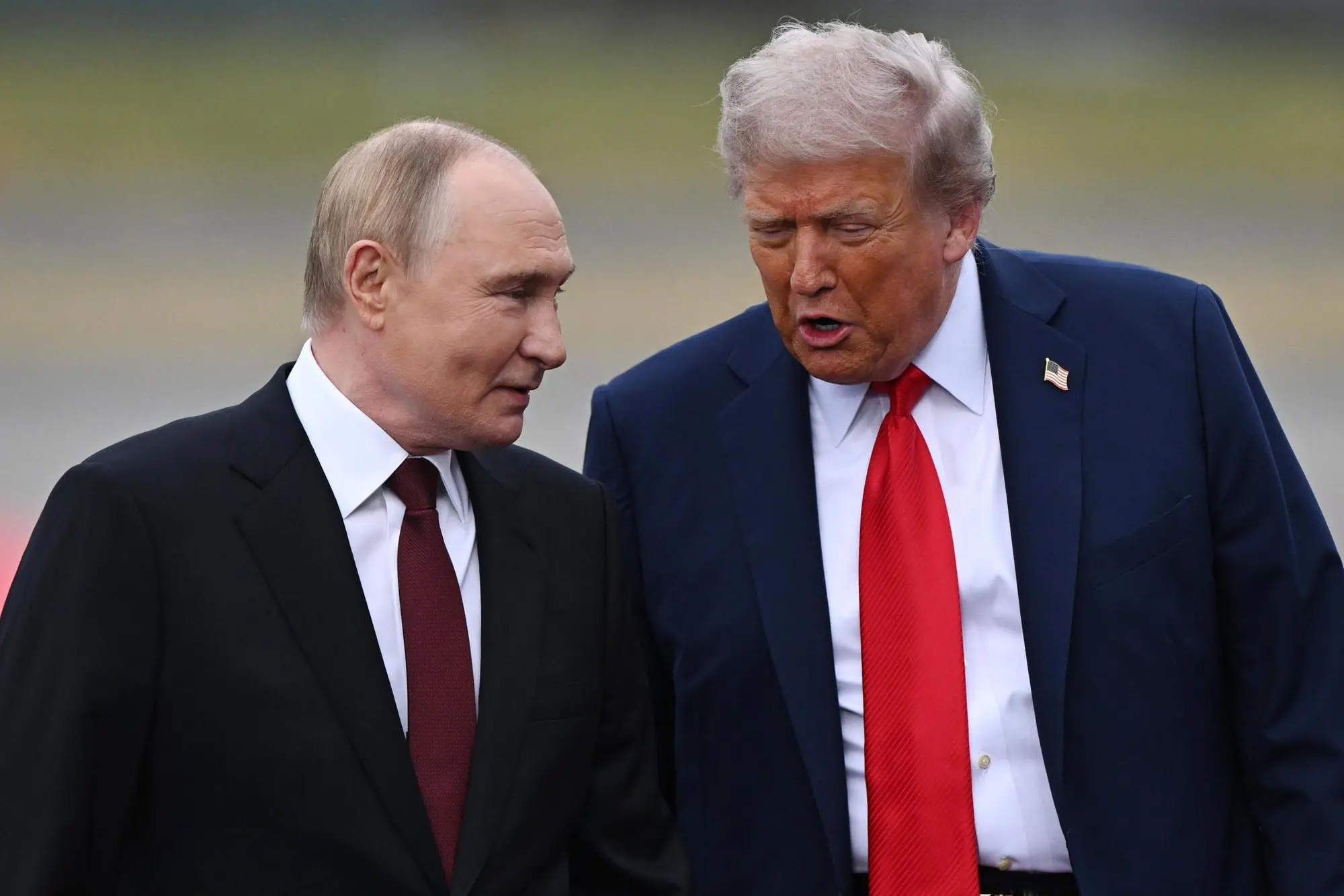 Vladimir Putin e Donald Trump (foto Ansa/Epa)