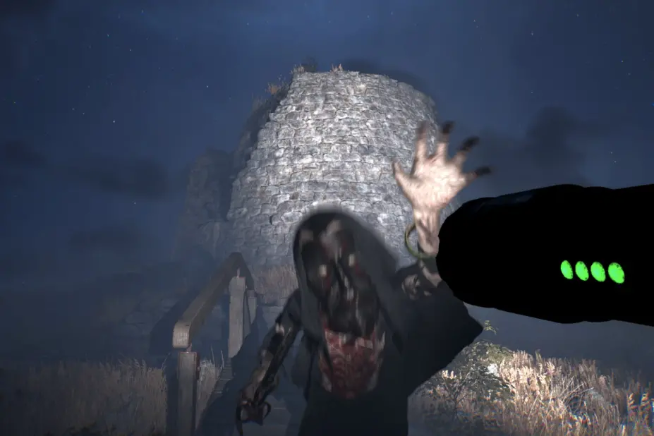 Un’immagine del videogame: la Filonzana si aggira nel paesaggio antico intorno a Isili