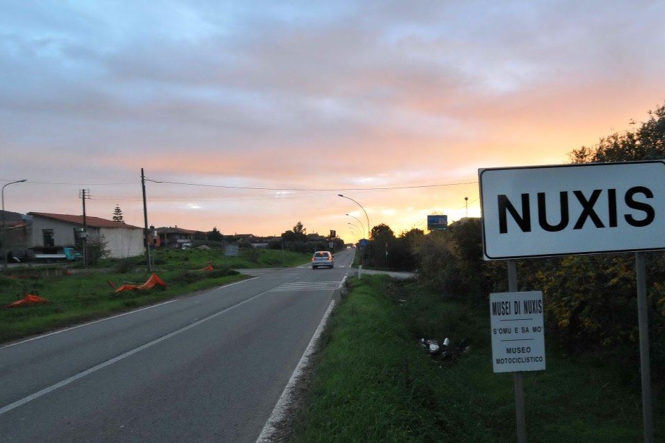 Nuxis (Archivio L'Unione Sarda)