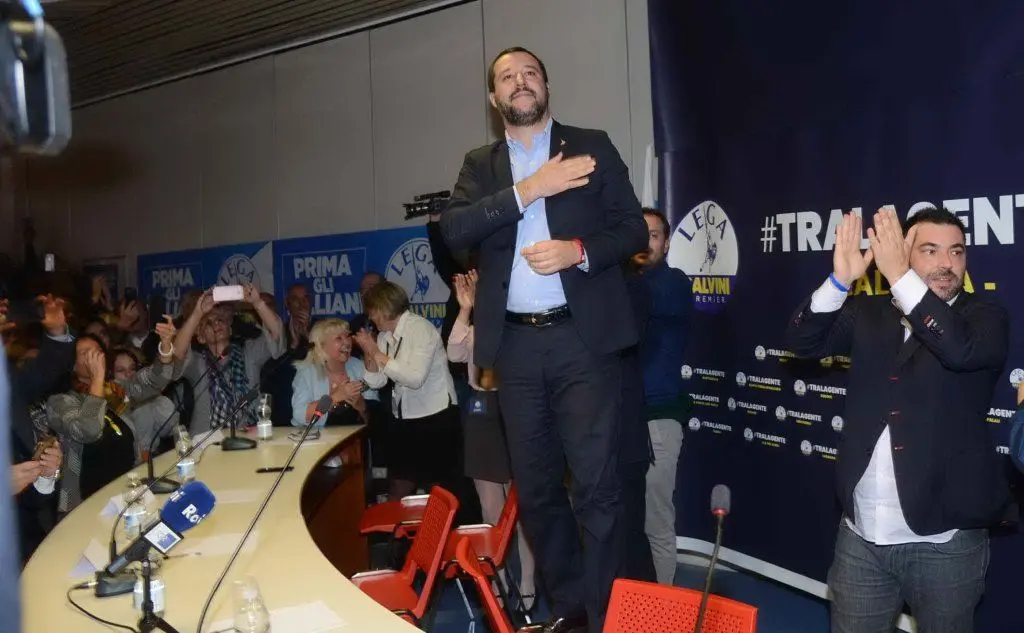 Matteo Salvini ha iniziato il suo tour in Sardegna