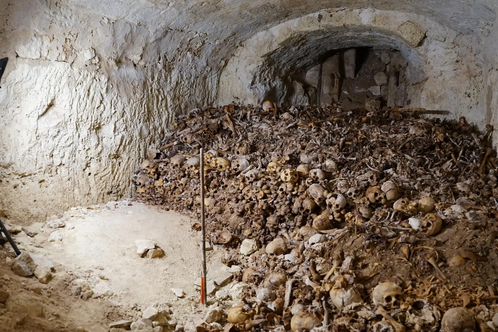 La cripta di Sant'Agostino a Sassari (foto Floris)