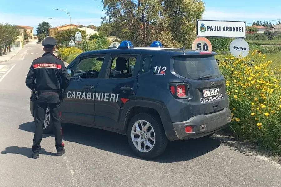 Carabinieri a Pauli Arbarei