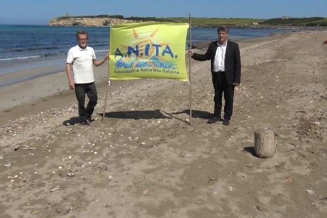 Il logo dell'associazione "Anita" (foto Videolina)